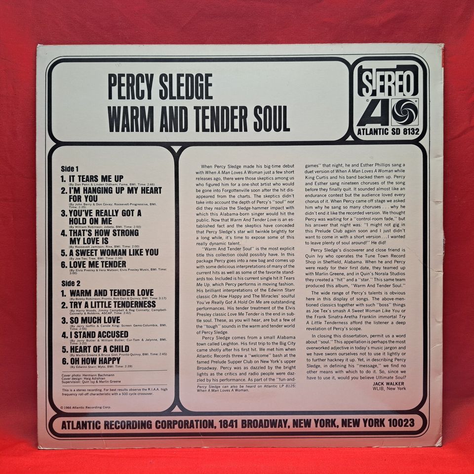 ‼️ Percy Sledge ( US ) ‼️ Funk-Soul-Blues *LP*Vinyl*U378 in Renchen