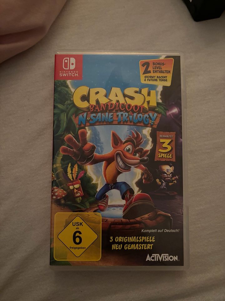 Verkauf mein Nintendo Switch spiel Crash in Bitburg