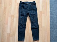 Review Herren Skinny Jeans Hose schwarz Größe 31/32 Bayern - Augsburg Vorschau