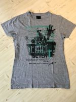 JACK & JONES T-SHIRT grau Gr. S mit schwarz-grünem Druck w. neu Nordrhein-Westfalen - Oberhausen Vorschau