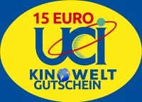 Kino Gutschein UCI im Wert von 15€ (digitaler Sofortversand) Merseburg - Annemariental Vorschau