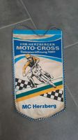 WIMPEL MOTO CROSS HERZBERG 1980 DDR RAR ADMV MOTORSPORT CLUB RACE Sachsen - Erlau Vorschau