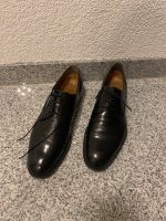 Herren schwarze Leder Schuhe Hessen - Hochheim am Main Vorschau