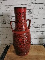 Vase BAY rot Keramik 608-45, 60er, vintage, Bodo Mans, midcentury Hamburg-Nord - Hamburg Winterhude Vorschau