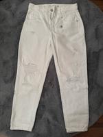 Boyfriend Jeans in Weiß Hessen - Gießen Vorschau