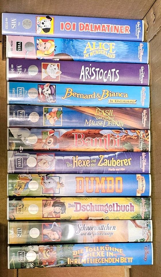 VHS Kassetten von Walt Disney in Kempen