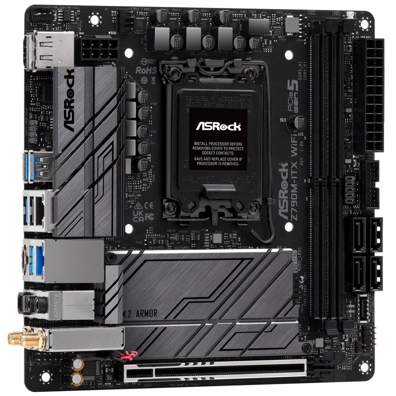 ASRock Z790M-ITX WIFI, Intel Z790 Mainboard - Sockel 1700, DDR5 in Berlin