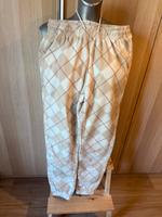 Amisu Jogginghose Hose lange Hosen kariert beige Xs Brandenburg - Zossen Vorschau