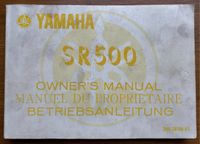 Yamaha SR 500 Betriebsanleitung Vintage im Original 1. Auflage Nordrhein-Westfalen - Korschenbroich Vorschau