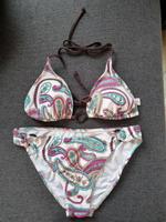 S.Oliver Triangel Neckholder Bikini  Paisley Muster Gr.38 Top Baden-Württemberg - Engelsbrand Vorschau