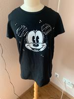 Liu Jo Shirt schwarz Micky Maus m. Steinchen Gr. 42 Brandenburg - Panketal Vorschau