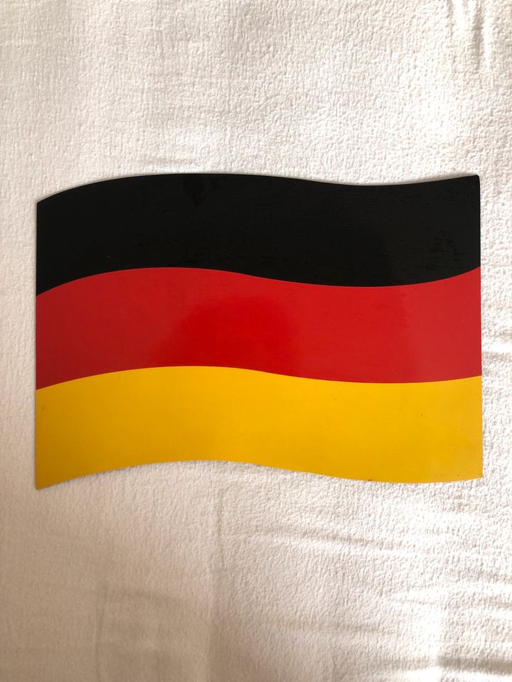 Deutschland Flagge Fahne Magnet ca 30x20 cm, Fußball in Aachen