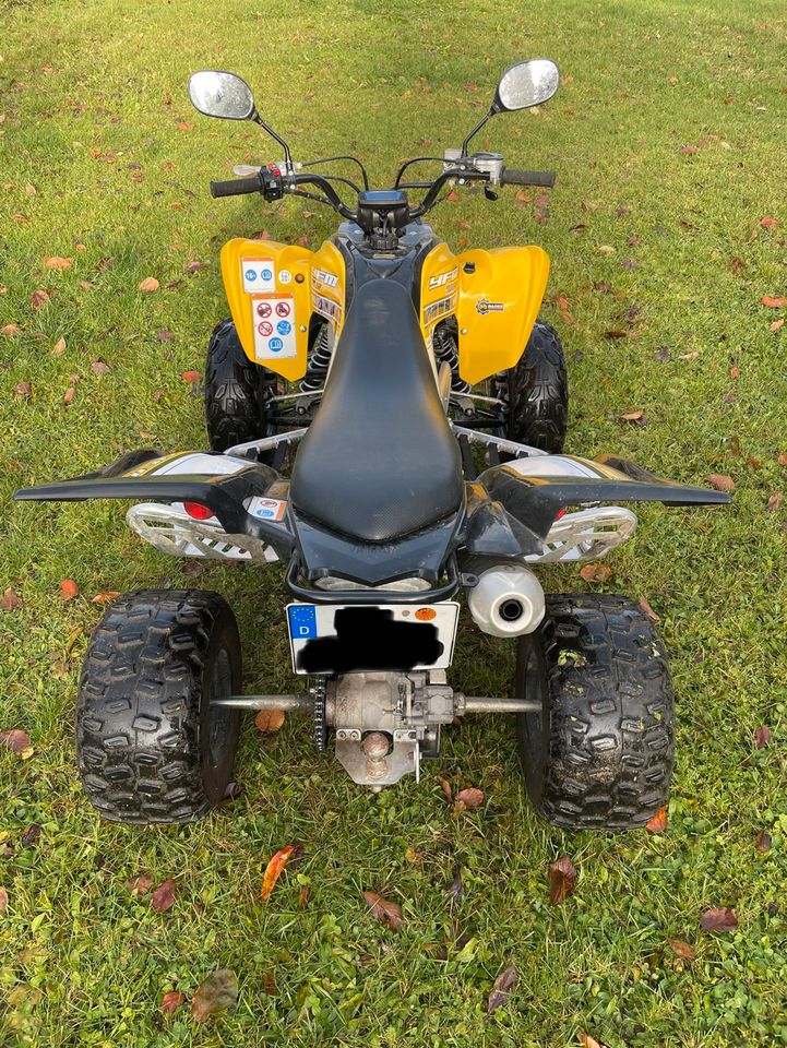 Quad Yamaha Raptor 700 SE 60th anniversary LOF / TÜV NEU in Betzenstein