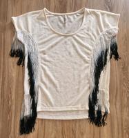 Schönes Oberteil Shirt mit Fransen Gr. M Fredersdorf-Vogelsdorf - Vogelsdorf Vorschau