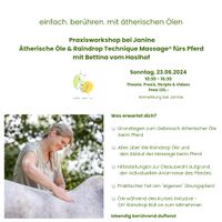 Massagekurs mit ätherischen Ölen für Pferde Bayern - Biessenhofen Vorschau