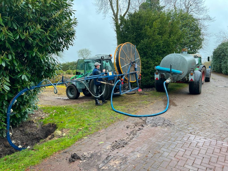 Wir spülen Ihre Drainage, Rohre, Oberflächenentwässerung in Bad Zwischenahn