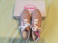 Graceland Damen Schuhe, beige Glitzer, Gr. 41, NEU+OVP Nordrhein-Westfalen - Ostbevern Vorschau