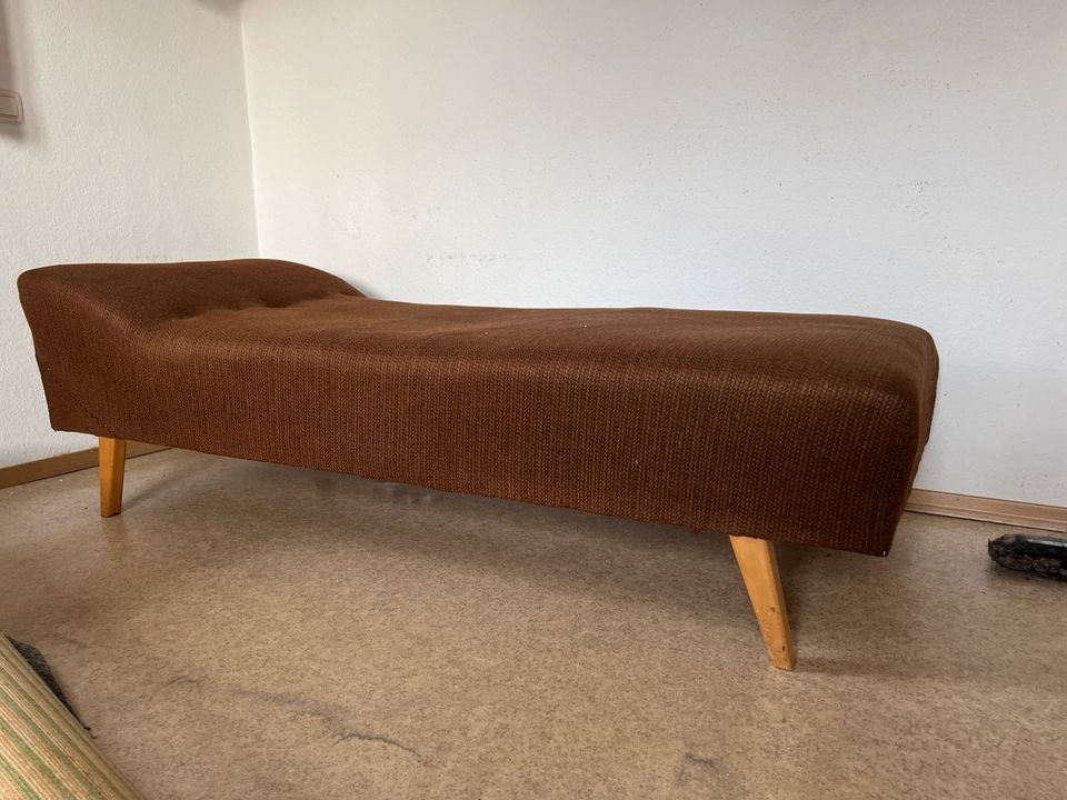 Couch braun Divan in Bad Reichenhall