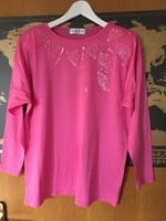 Shirt pink Vintage Perlen Bayern - Herrieden Vorschau