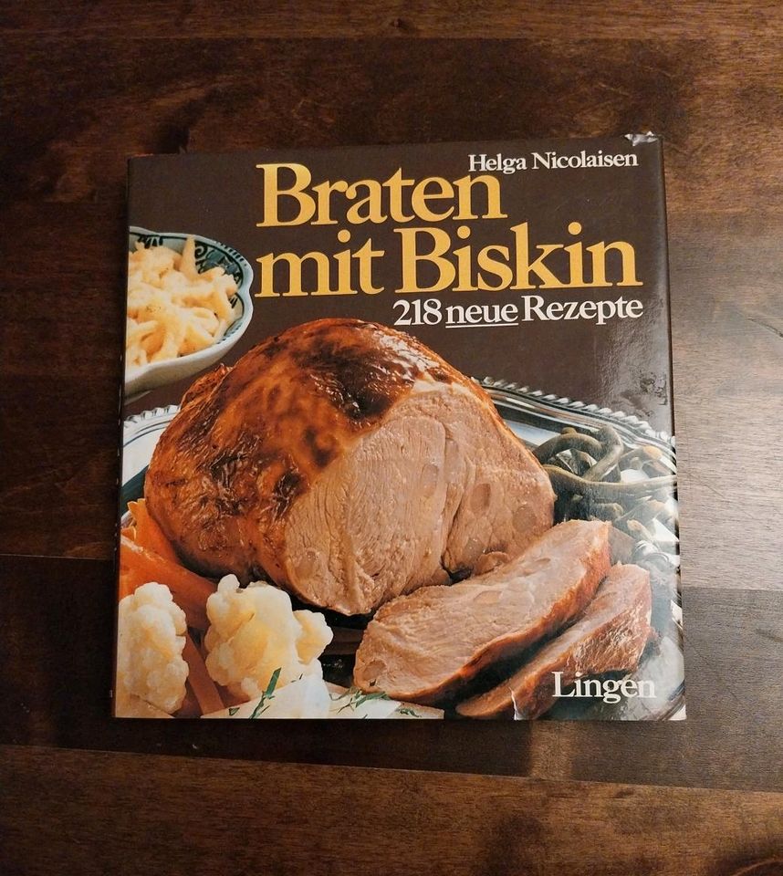 Buch Braten mit Biskin 1981 Fleisch Rezepte in Wilhelmshaven