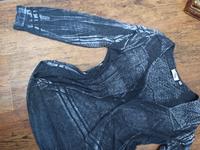 Cotton Candy M 38 Longsleeve grau gemustert neuwertig Niedersachsen - Stade Vorschau