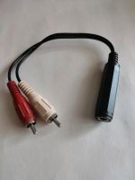 Audio-Kabel/Adapter Länge 26cm, 6,3mm Klinke auf 2xCinch Nürnberg (Mittelfr) - Aussenstadt-Sued Vorschau
