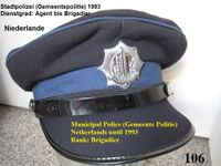 Polizeimütze Niederlande Gemeindepolizei oude Politie Pet Gemeent Niedersachsen - Osnabrück Vorschau