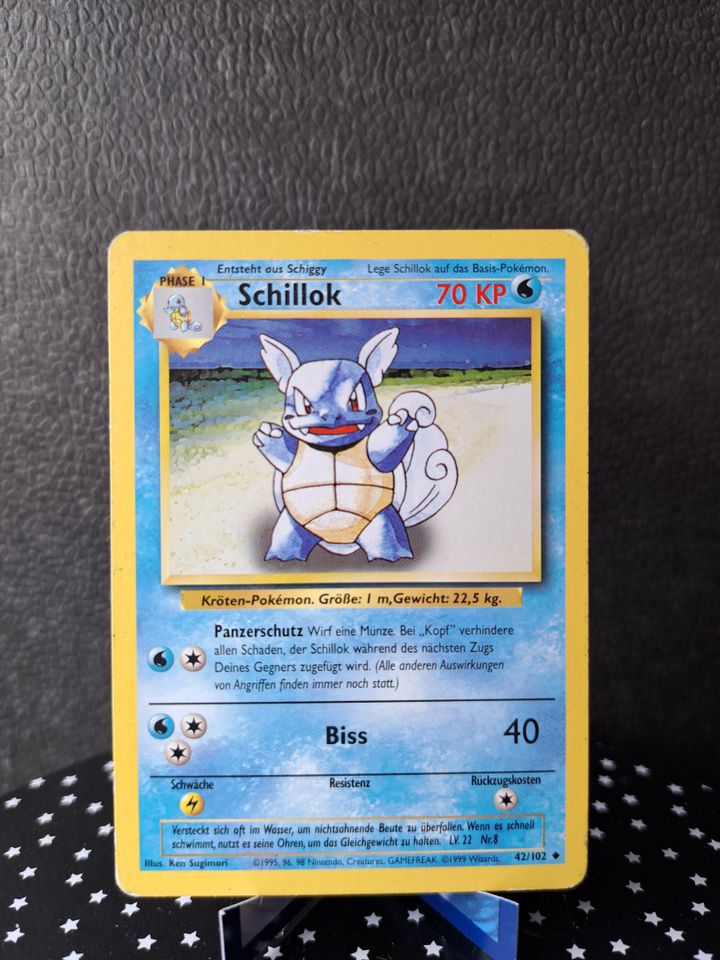 Bisaknosp Glutexo Schillok - Basis - 1999 - deutsch - Pokemon in Zeitz
