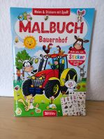 Malbuch Bauernhof, mit Stickern, neu Hessen - Waldkappel Vorschau