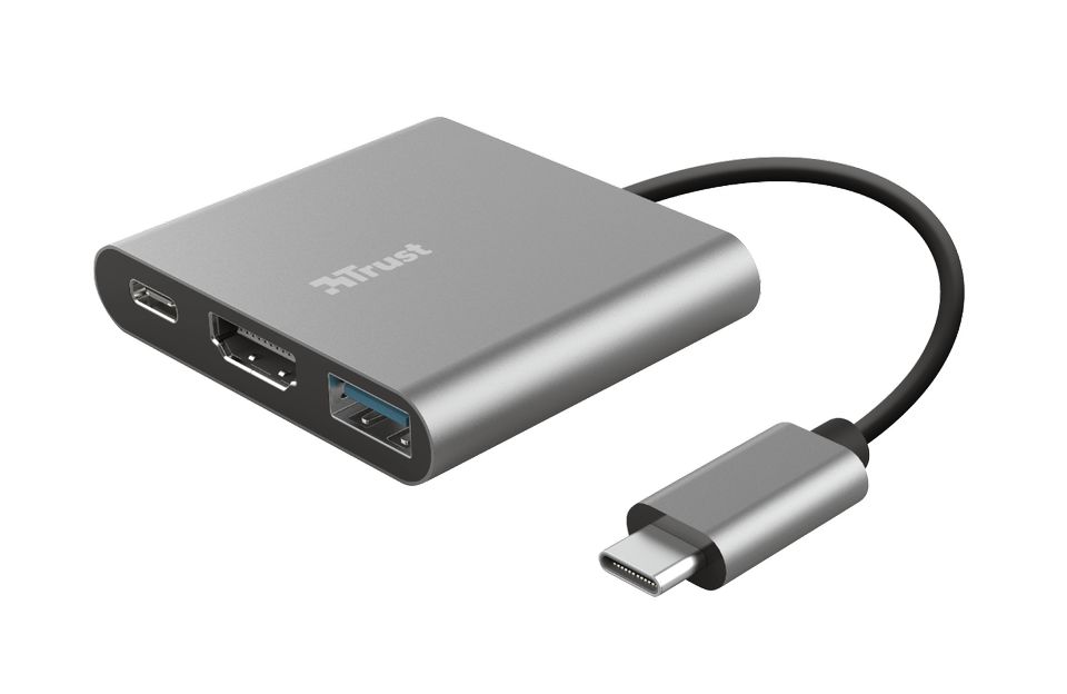 Trust Dalyx Adapter (3-in-1, USB-C, HDMI) in Emden