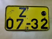 Nummernschild Original GST DDR Brandenburg - Potsdam Vorschau