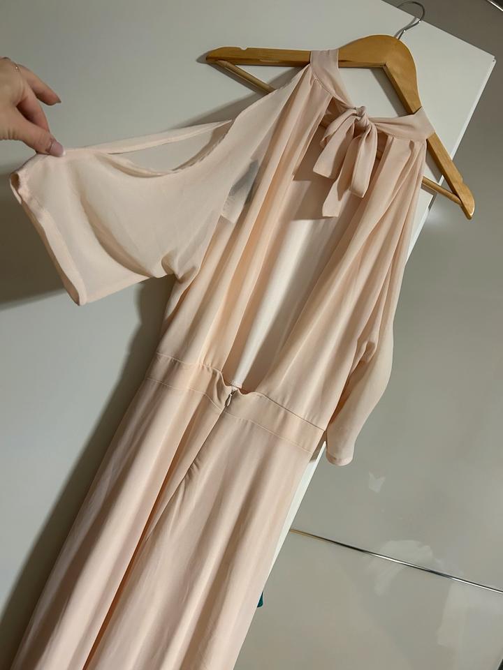 Kleid Creme gr. 40 L Schleppe Tüll Lang Hochzeit Standesamt in Düsseldorf