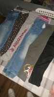 Mädchen Jeans Leggins jegins langarmshirt gratis 110 116 122 pack Bayern - Augsburg Vorschau