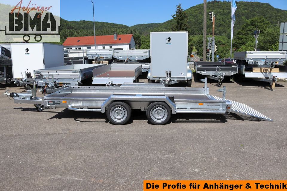 Hapert PKW-Anhänger Maschinentransporter 3500kg 405x179 3500kg in Tannheim