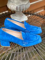 Melvin & Hamilton Pumps blau Leder 39 Hessen - Riedstadt Vorschau