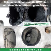 BMW - Walnut Blasting - Reinigung der Einlasskanäle mit Ventilen - Walnuss - Strahlen Baden-Württemberg - Elztal Vorschau