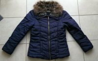 Winter Jacke H&M, Dunkelblau, Webpelz, Gr. 164 (152) Bayern - Bessenbach Vorschau