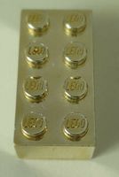 LEGO STEIN Gold, 2x4 Baustein Nordrhein-Westfalen - Paderborn Vorschau