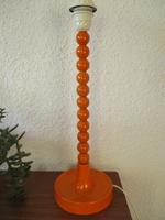 Vintage Keramik Space Age Lampe orange Tischlampe Pop Art 70er Niedersachsen - Neuharlingersiel Vorschau