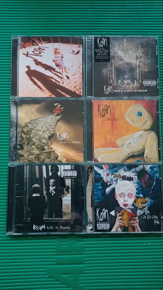 Korn CD Sammlung in Rostock