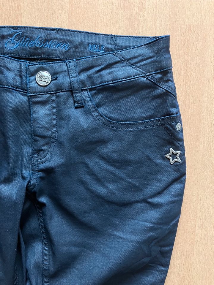 Glücksstern Nele Jeans Skinny NEU W27 dunkelblau dünner Stoff  34 in Ühlingen-Birkendorf