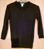 H&M Shirt schwarz mit Perlenkragen in Gr. XS NEU Thüringen - Neuhaus Vorschau