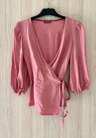 Maliparmi Bluse Wickelbluse Tailliert Schösschen Rosa Rosé S 36 Bayern - Zirndorf Vorschau