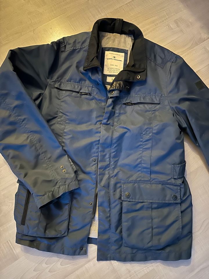 Jacke marineblau L Tom Tailor in Magdeburg