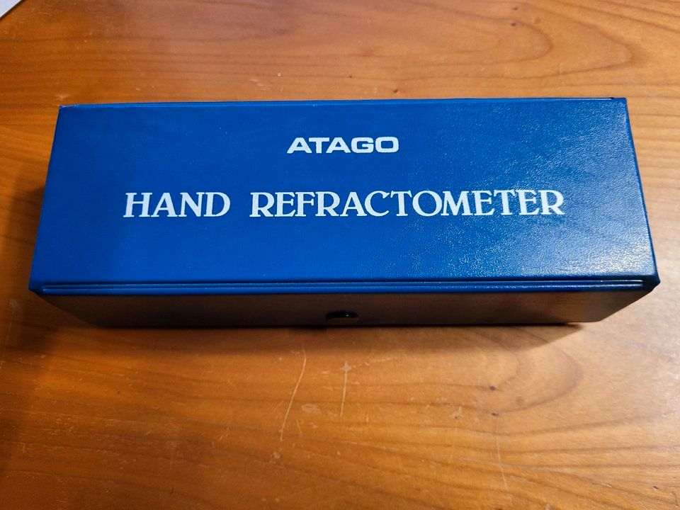 NEU - ATAGO Hand Refractometer, Refraktometer, N-1E, Brix 0~32% in Schalksmühle