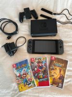 Nintendo Switch + 3 Games und Zubehör Top! Nordrhein-Westfalen - Lüdenscheid Vorschau