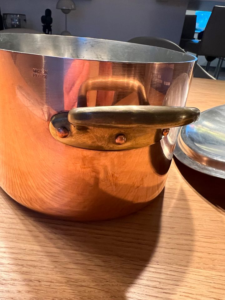 Cocotte, Kupfertopf französisch, Vintage in Quickborn