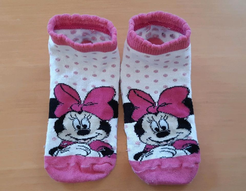 Kurze Socken für Sneaker von Disney mit Minnie Mäuse Gr. 98/104 in Heilbronn