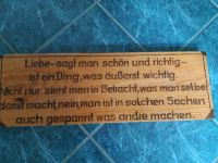 Retro Holzschild mit Spruch Kiel - Holtenau Vorschau