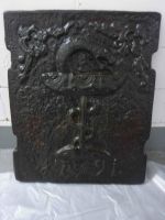 Antike original Ofen- / Kaminplatte - Motiv: „Schale der Hygeia m Innenstadt - Poll Vorschau